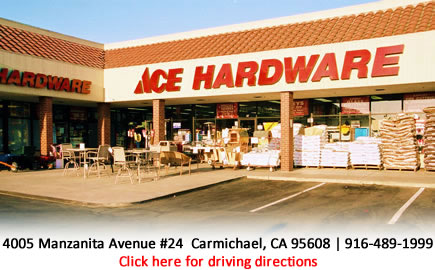 Carmichael Ace Hardware store